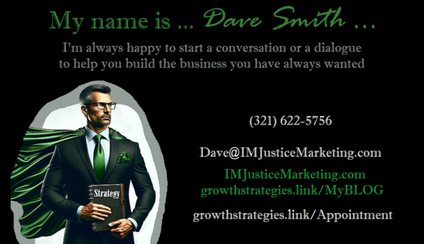 Dave Smith at IMJustice Marketing