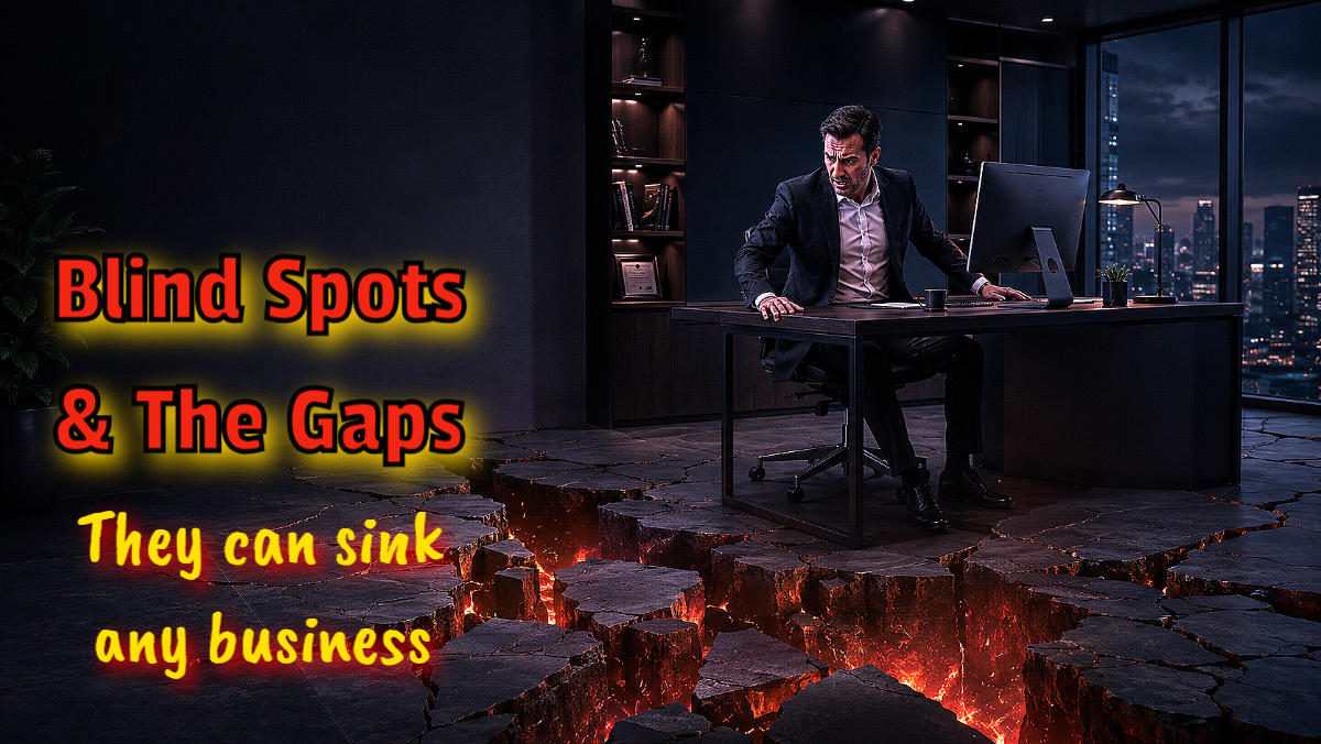 Blind Spots and The Gaps Can Sink Any Business