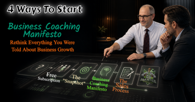 The Business Coaching Manifesto Ebook